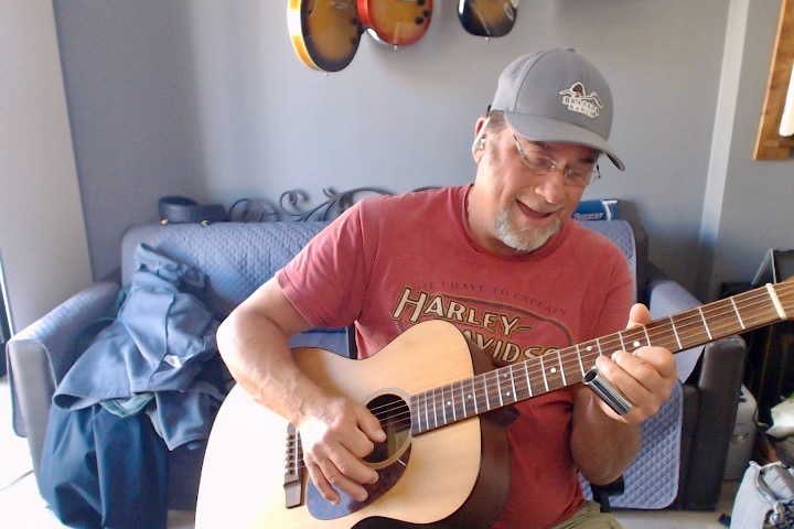 EddieJ Blues guitar photo